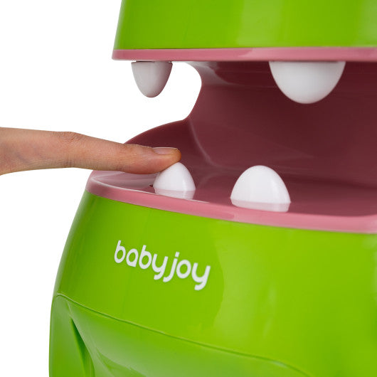 Toddler Ride on Toy Walking Sliding Car with Lights and Music-Green