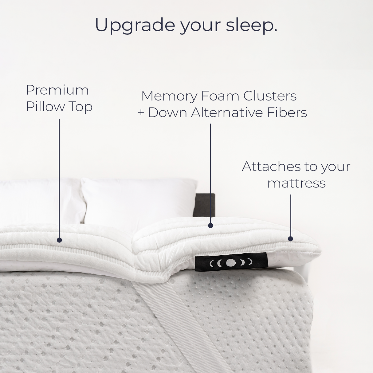 Moon Cloud Topper + Free Luxury Sheet Set