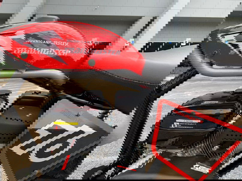 TrailMaster Hurricane 200X Mini Bike, 196cc 6.5hp with Torque Converter, Dual Disc Brake, Front & Rear Suspension