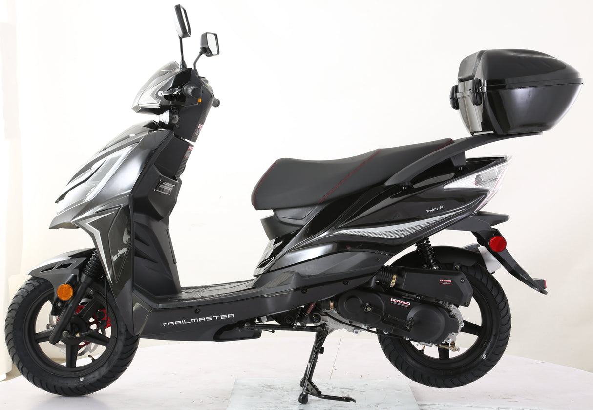 TrailMaster Trophy 50cc Street Scooter