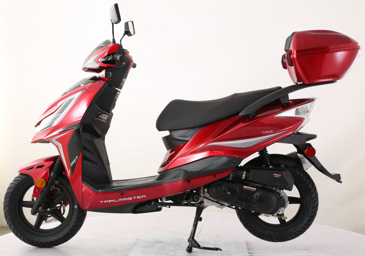 TrailMaster Trophy 50cc Street Scooter, Ships Fully Assembled