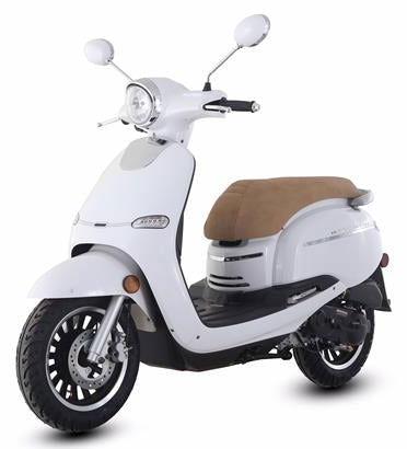 TrailMaster Turino 50cc Street Scooter, 12" Wheels, Ships Fully Assembled