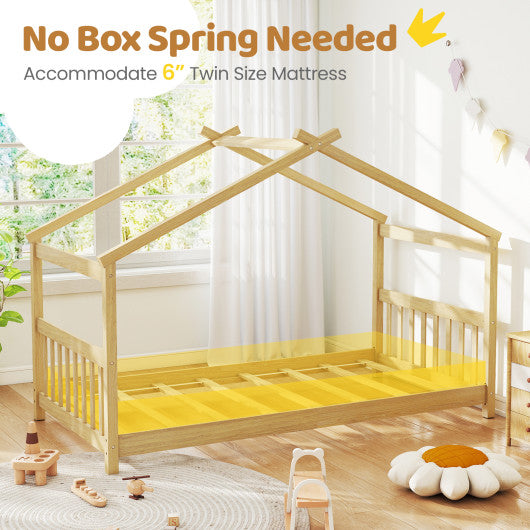 Buffet Cabinet Rattan Storage Cabinet with 2 Doors and Adjustable Shelf-Natural