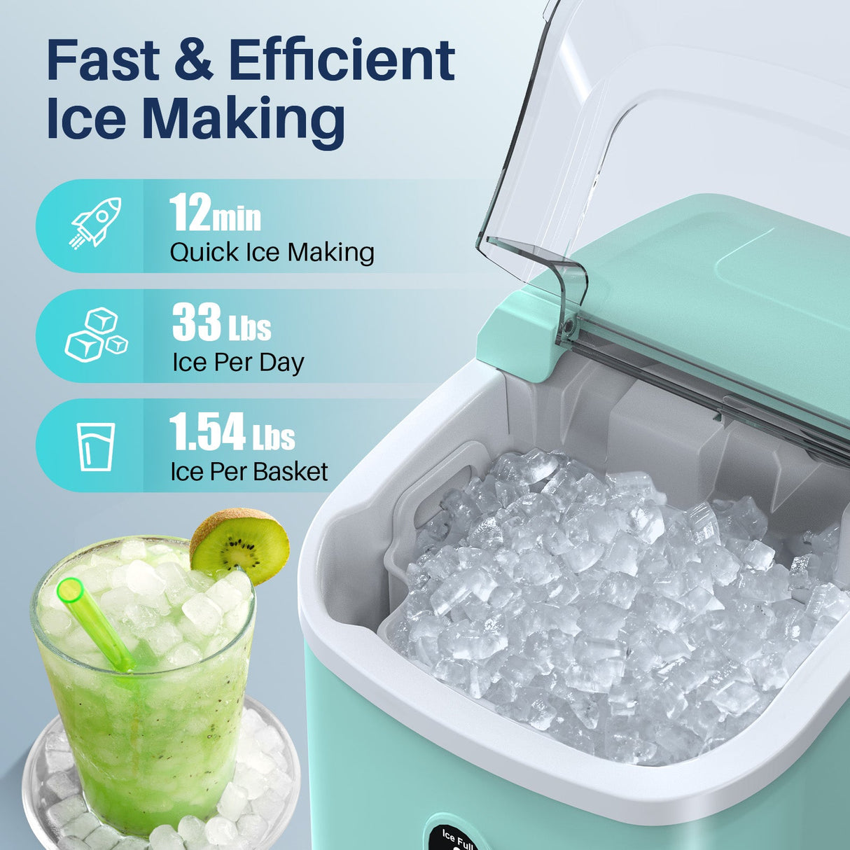 Nugget Pebble Ice Maker Countertop Z5815NH