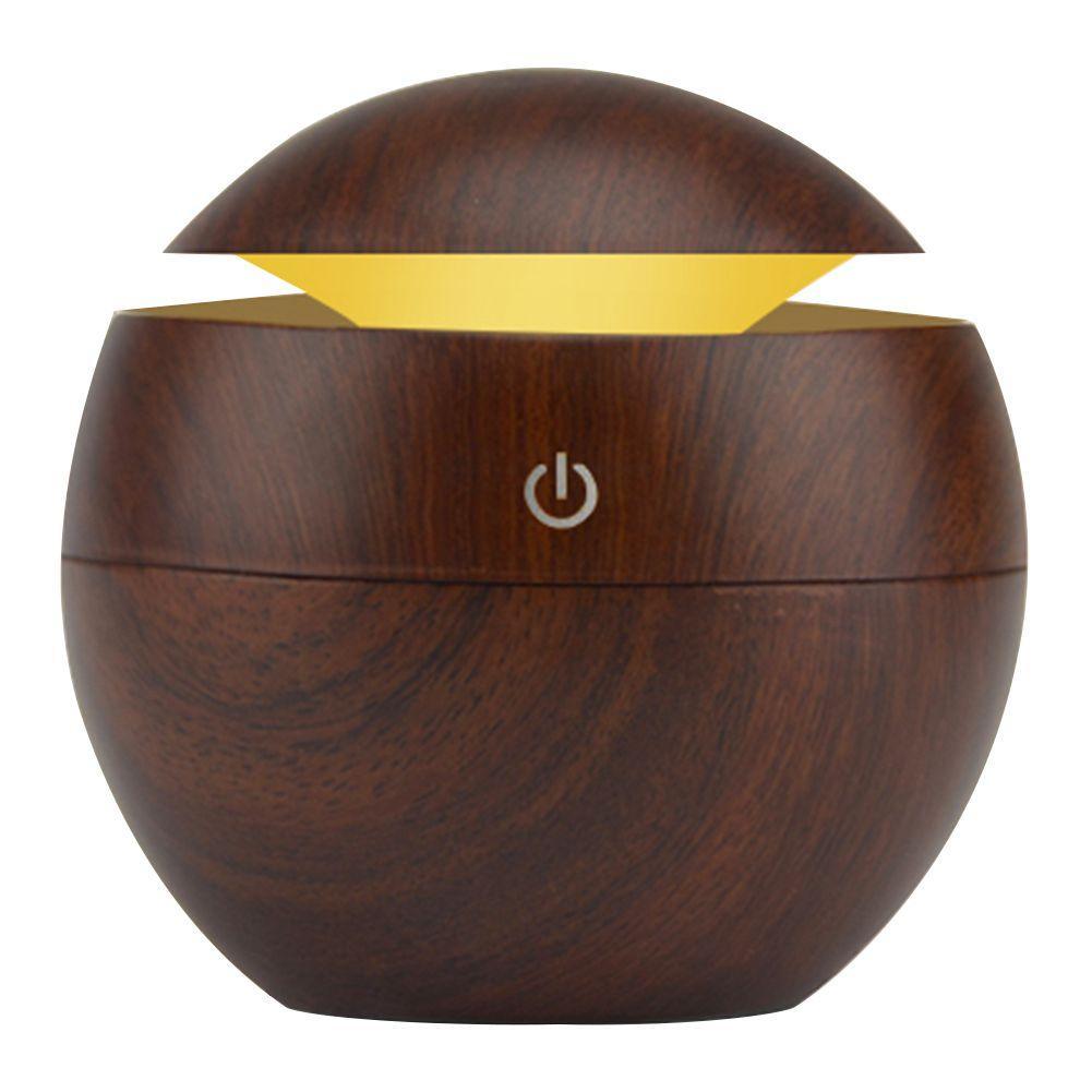 USB Aroma Humidifier Essential Oil Diffuser Ultrasonic Cool Mist Air Purifier 7 Color Change LED Night Light
