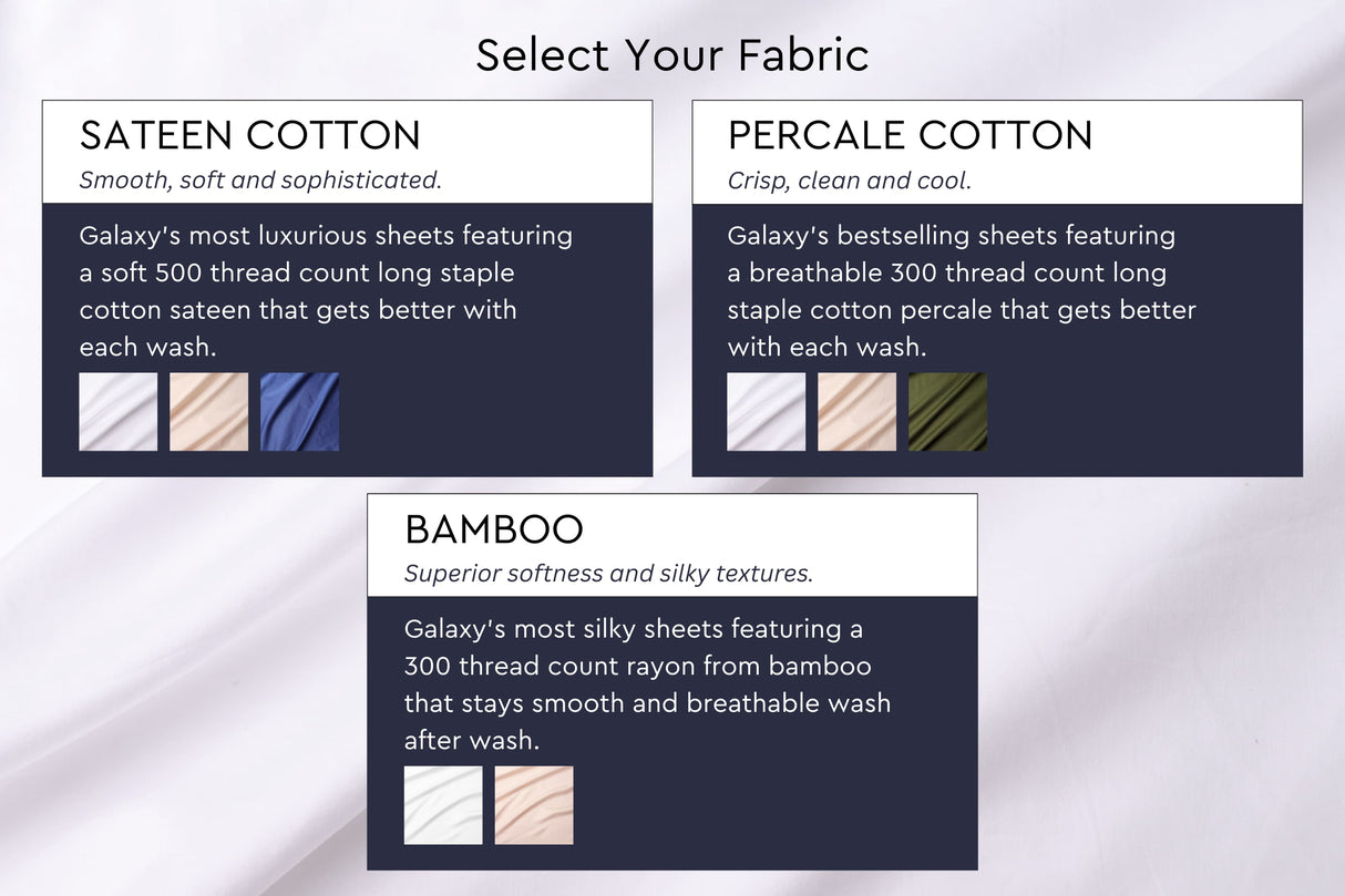 Cloud Fill Bundle w/ Cotton Sateen