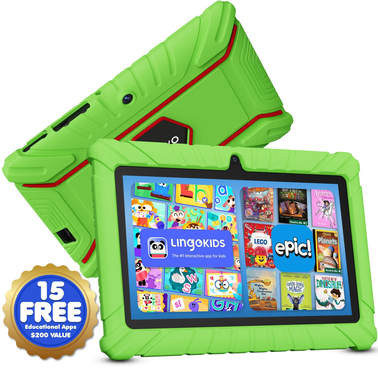 Contixo V8 7" Kids Tablet With Kids Bluetooth Karaoke and Two Microphones