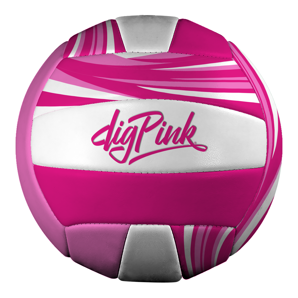 Dig Pink Sideout Mini Volleyball