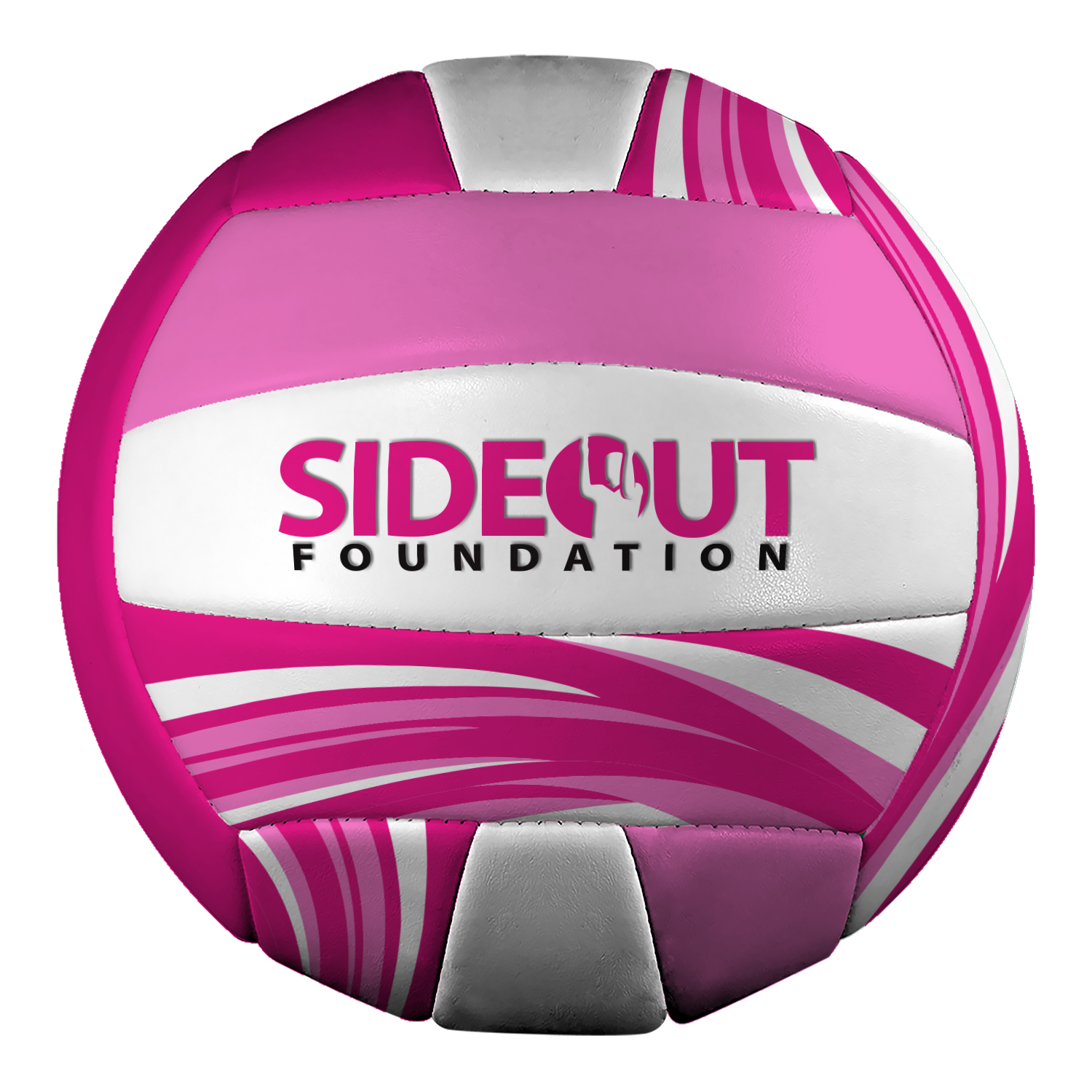Dig Pink Sideout Mini Volleyball