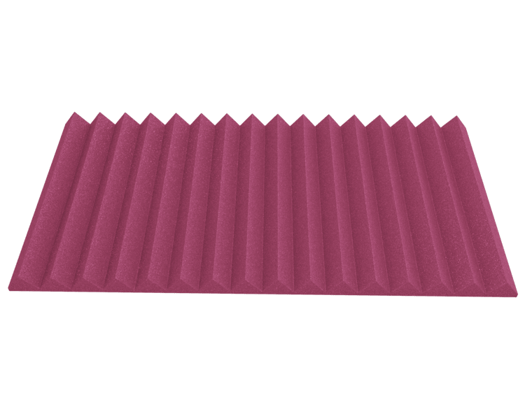 3 Inch Acoustic Foam Wedge Style Panels - 13 Color Options