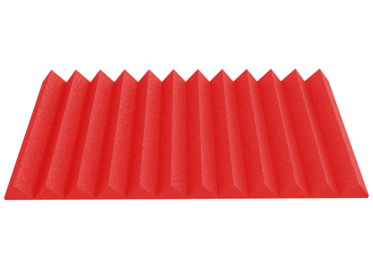 4 Inch Acoustic Foam Wedge Style Panels - 13 Color Options
