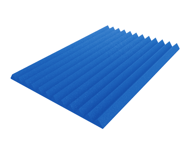 4 Inch Acoustic Foam Wedge Style Panels - 13 Color Options
