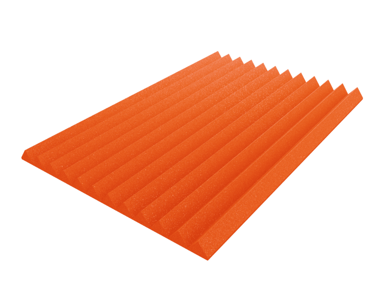 4 Inch Acoustic Foam Wedge Style Panels - 13 Color Options