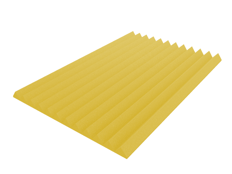 4 Inch Acoustic Foam Wedge Style Panels - 13 Color Options