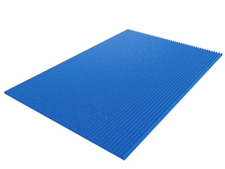 1 Inch Acoustic Foam Wedge Style Panels - 13 Color Options