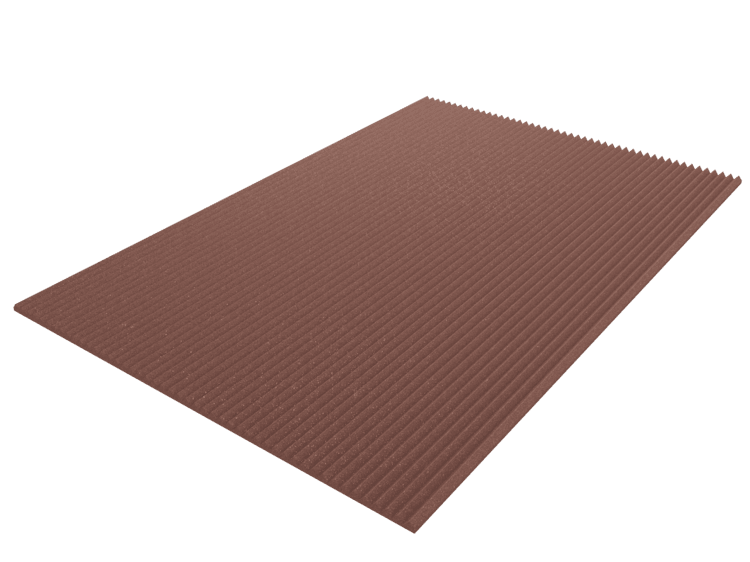 1 Inch Acoustic Foam Wedge Style Panels - 13 Color Options