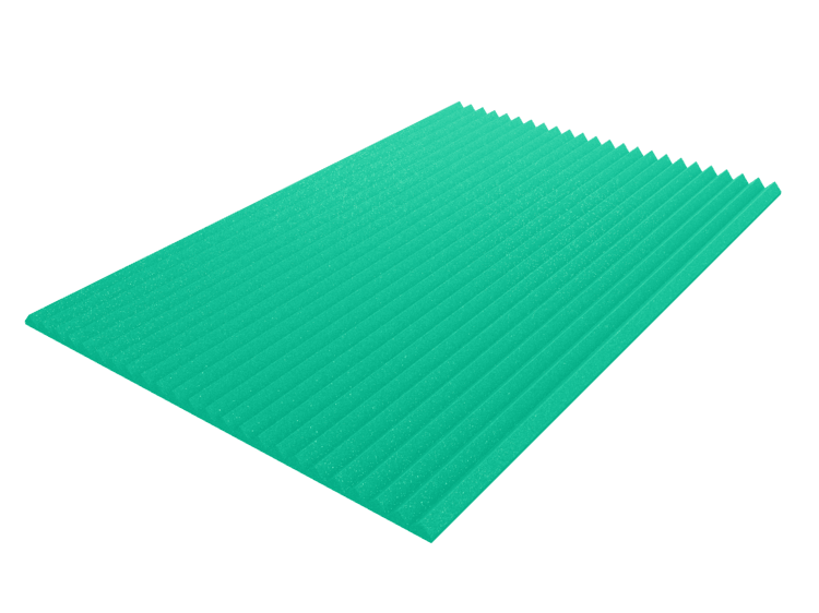 2 Inch Acoustic Foam Wedge Style Panels - 13 Color Options