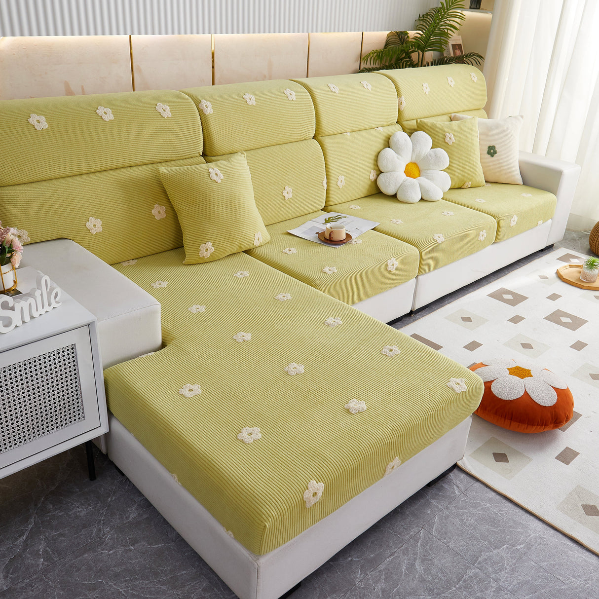 Polar Fleece Sofa Cushion Covers for Sofa 1/2/3/4 Seater, Best Seat Covers for Dogs, Pet Couch Protector