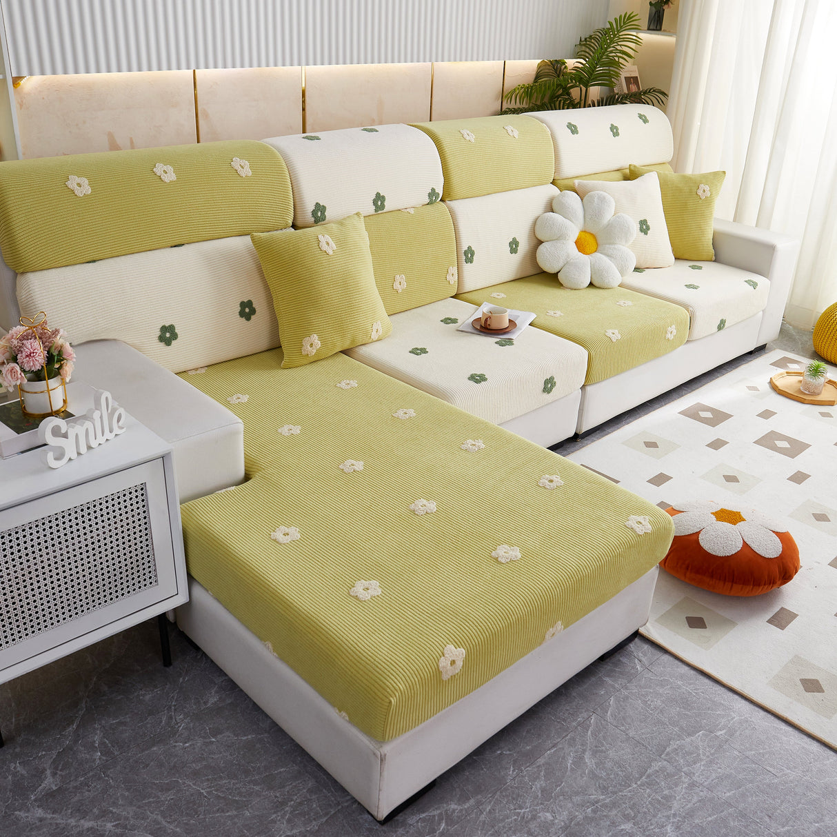 Polar Fleece Sofa Cushion Covers for Sofa 1/2/3/4 Seater, Best Seat Covers for Dogs, Pet Couch Protector