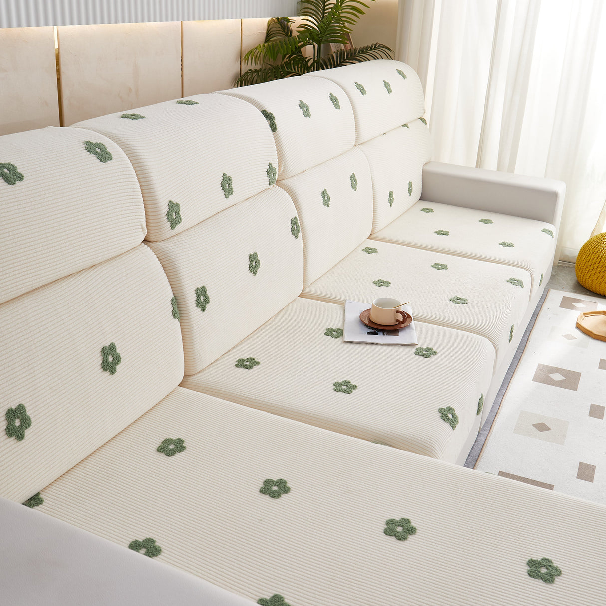 Polar Fleece Sofa Cushion Covers for Sofa 1/2/3/4 Seater, Best Seat Covers for Dogs, Pet Couch Protector