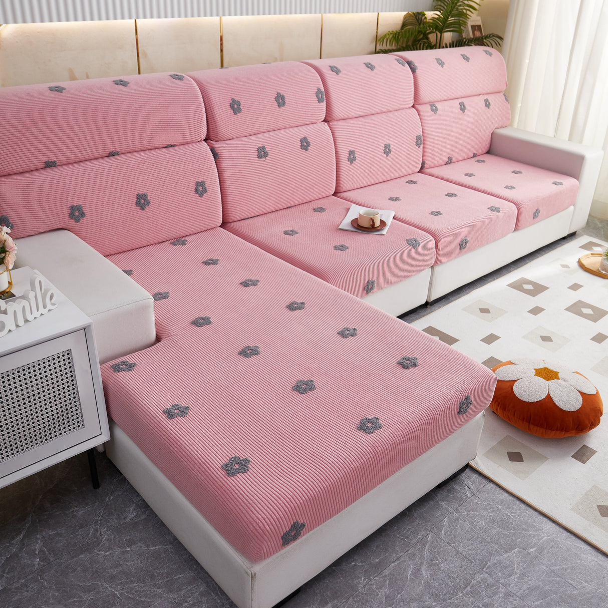 Polar Fleece Sofa Cushion Covers for Sofa 1/2/3/4 Seater, Best Seat Covers for Dogs, Pet Couch Protector