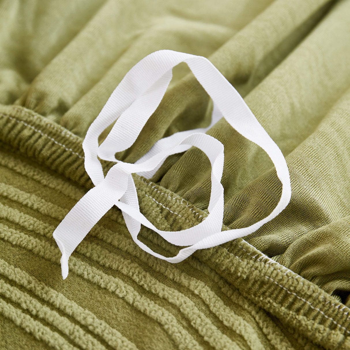 Textured Wave Stretch Sofa Couch Cover, Soft Washable Spandex Furniture Slipcovers