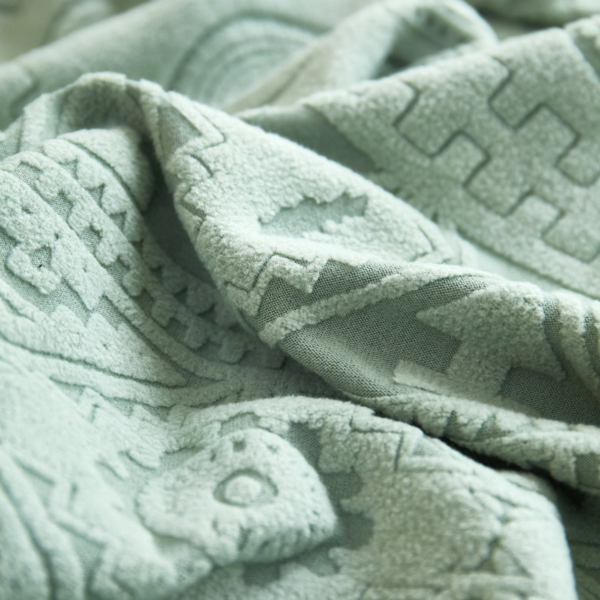 Embossed Geometric Elastic Sofa Cover Boho Stylish Decorative Furniture Covers