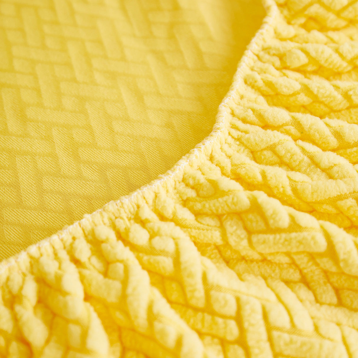 Tailored Sofa Cushion Covers Stretch Couch Seat Covers with Skirt for Sectional Sofas