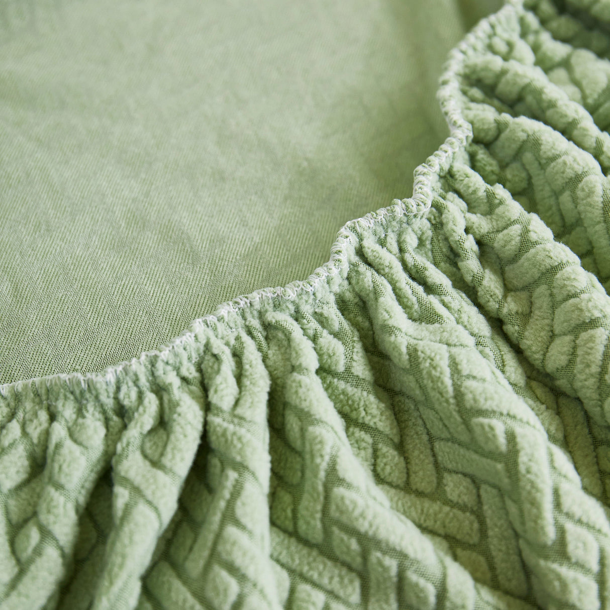 Tailored Sofa Cushion Covers Stretch Couch Seat Covers with Skirt for Sectional Sofas