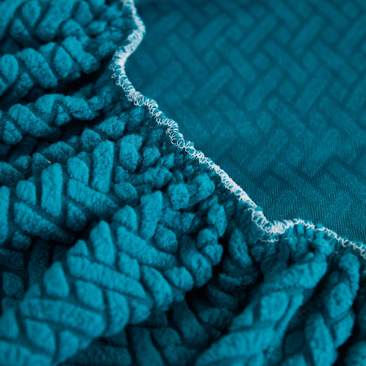 Tailored Sofa Cushion Covers Stretch Couch Seat Covers with Skirt for Sectional Sofas