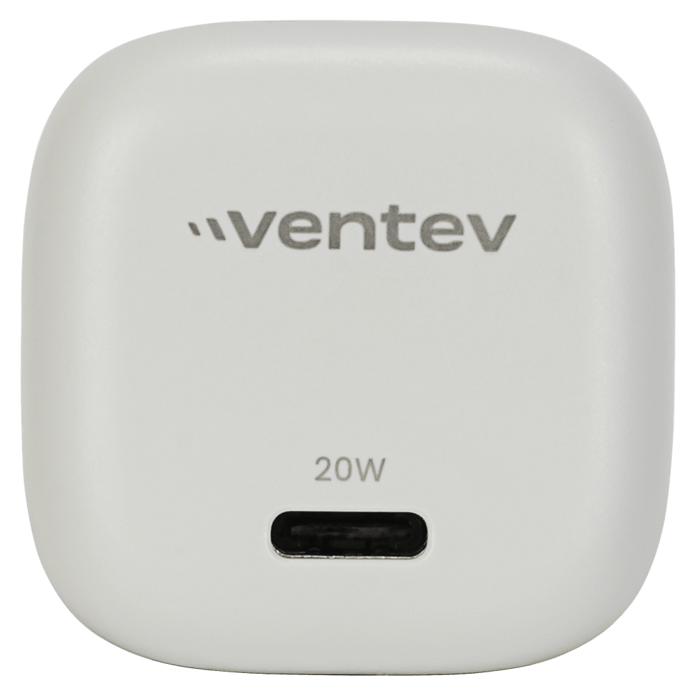 Ventev 20W ULTRAFAST USB C Universal Wall Charger and USB C to USB C Cable by Ventev