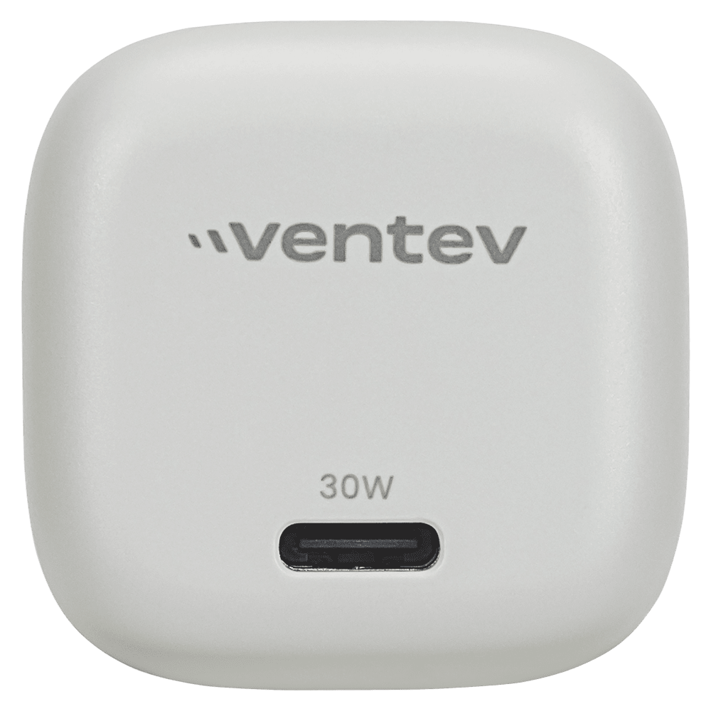 Ventev 30W ULTRAFAST USB C Universal GaN Mini Wall Charger by Ventev