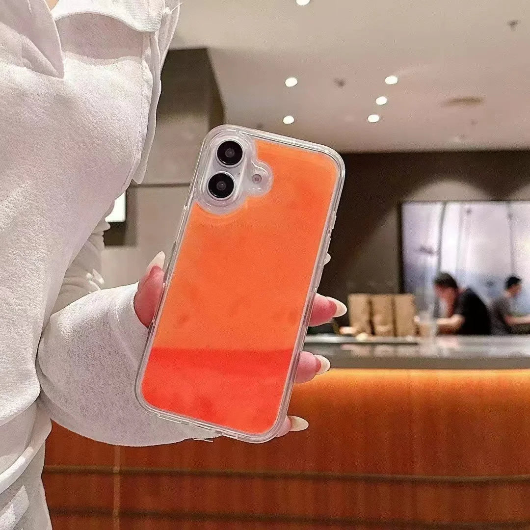 Luminous Glitter iPhone Case