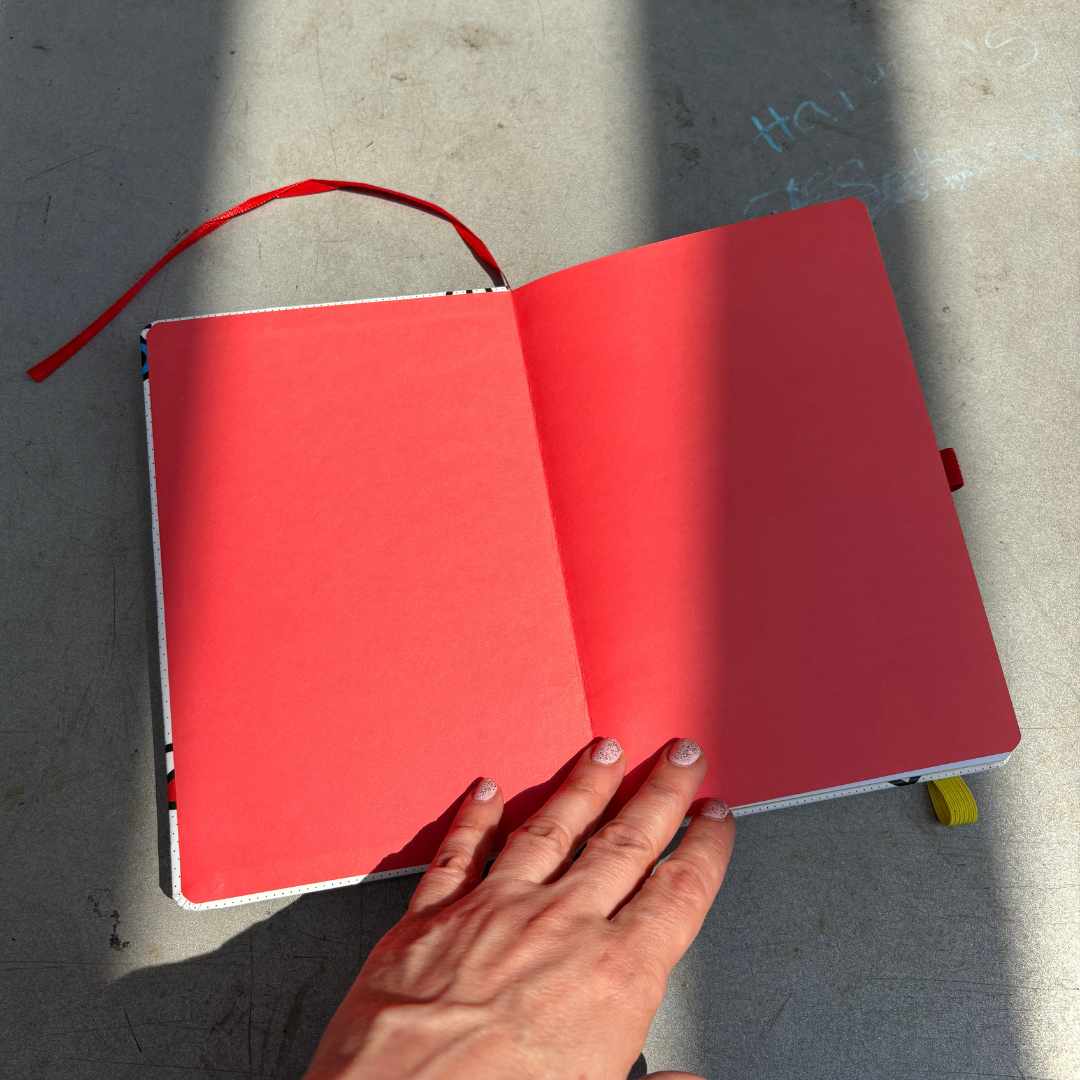 Wink Pop Art Notebook with 190 Dot Grid Pages