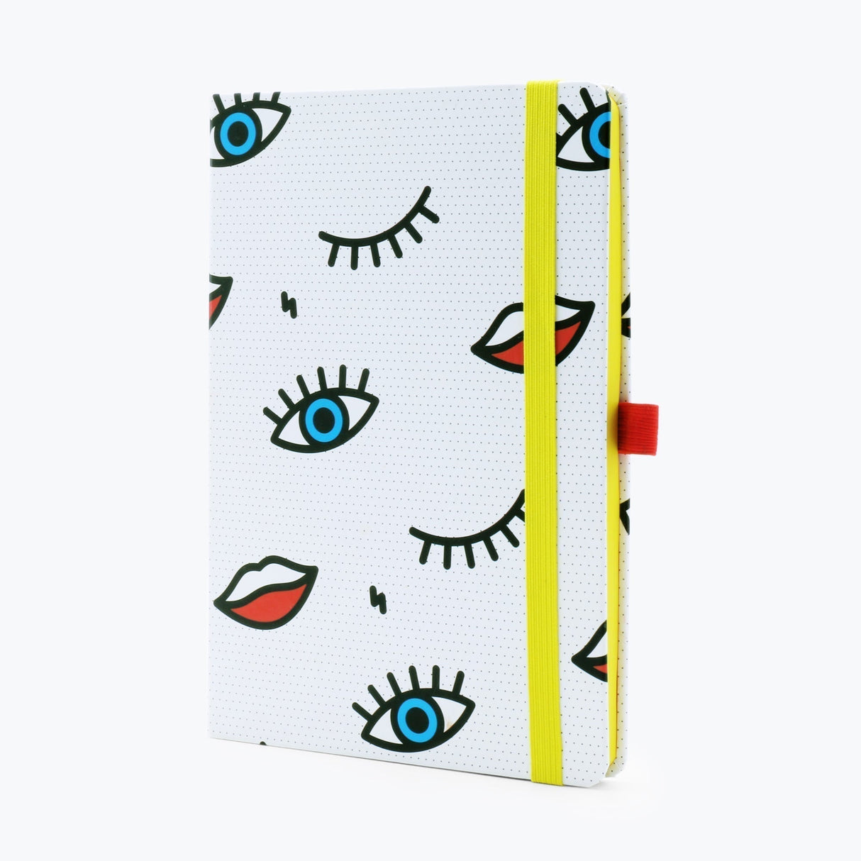 Wink Pop Art Notebook with 190 Dot Grid Pages