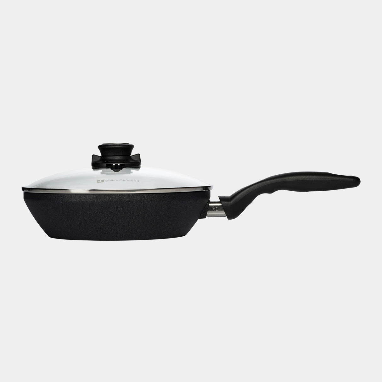 XD Nonstick Stir-Fry Pan with Glass Lid - Induction