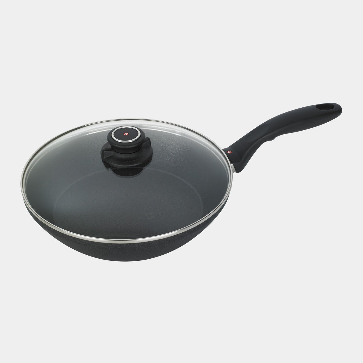XD Nonstick Stir-Fry Pan with Glass Lid - Induction