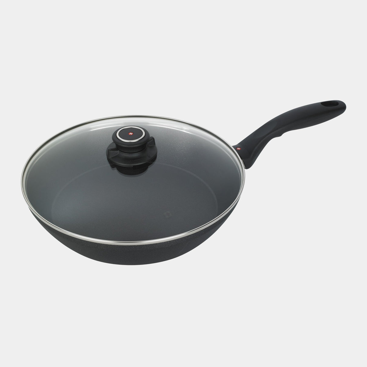 XD Nonstick Stir-Fry Pan with Glass Lid - Induction