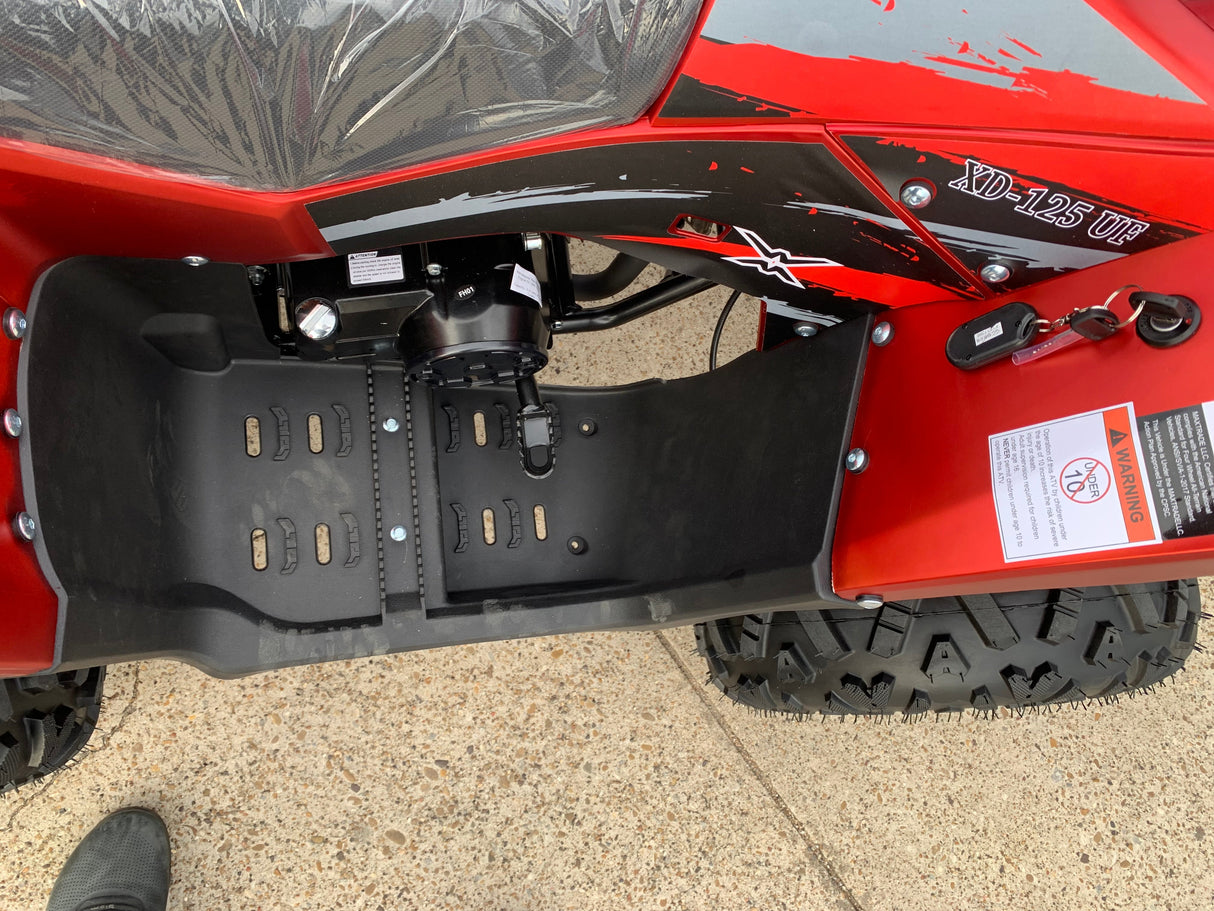 Lander-XD 125UF 125cc Utility ATV, Automatic with Reverse, 8-inch Wheels, Ages 9-12