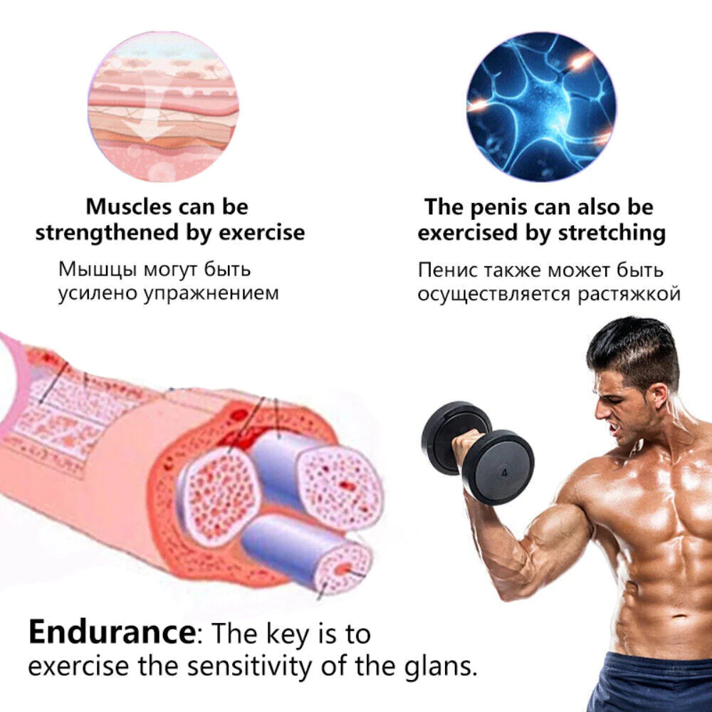 Super Penis Enlargement Extender Vacuum Stretcher Pump Hanger Bigger Enhancement