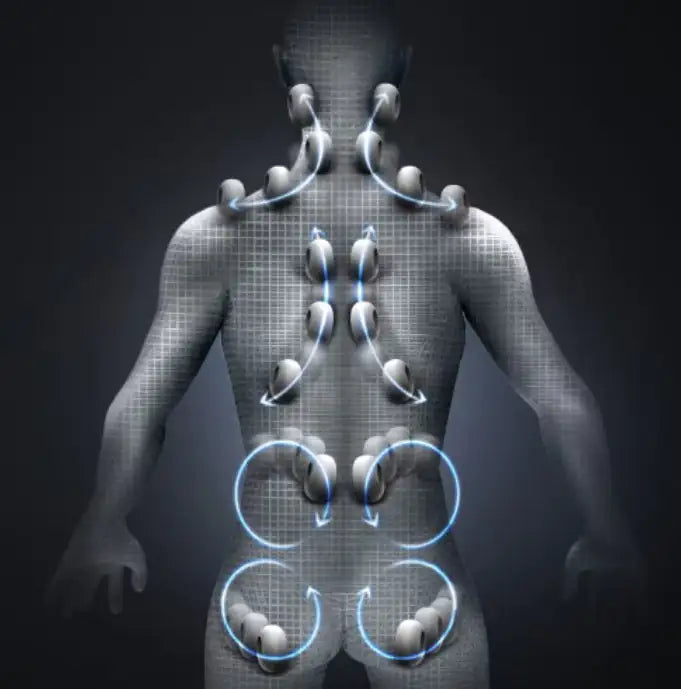 Full Body Zero Gravity Shiatsu Massage Chair SL-Track Recliner With Airbag Speaker LCD Touch Screen Mini Remote Voice Control Back Heat