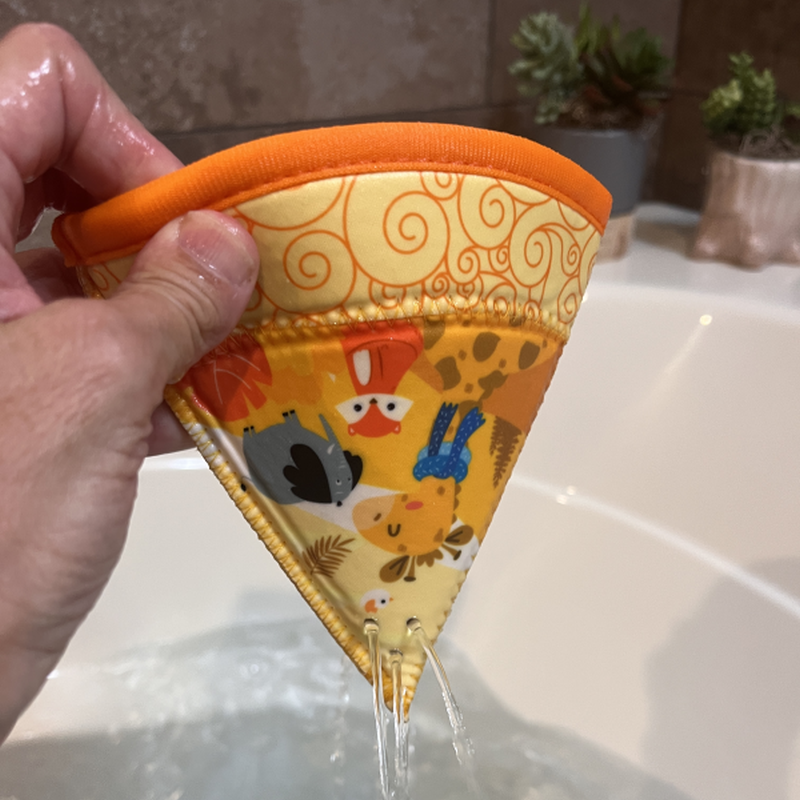 REVERSIBLE BATH BOAT Waterproof Toy