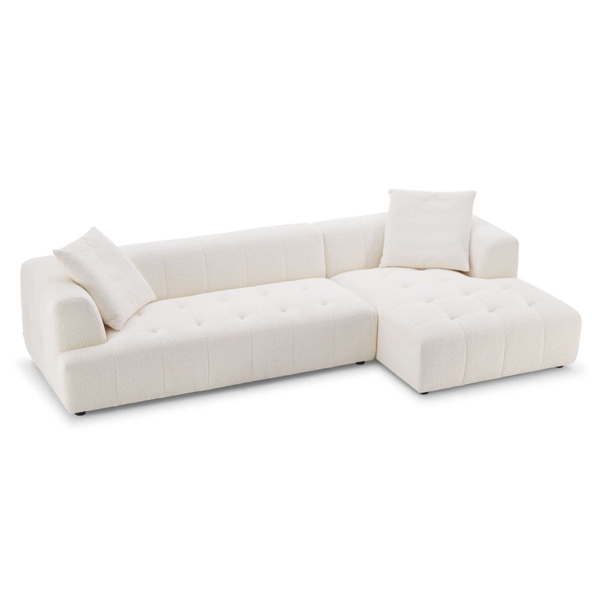 Kaynes - Elegant Upholstery Corner Sofa by Couch.com