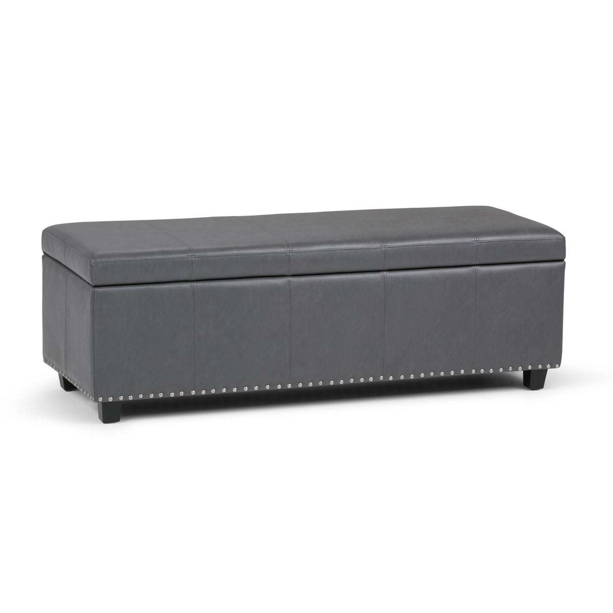 Kingsley - Upholstered Large Storage Ottoman by Couch.com