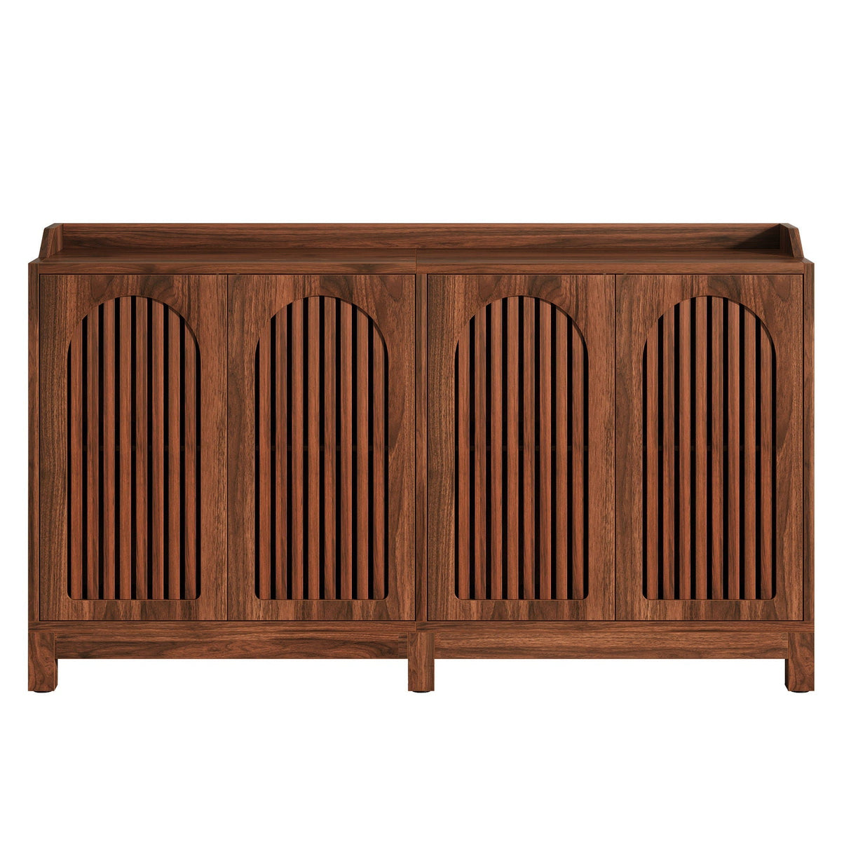 Sideboard Buffet Cabinet With 4 Doors & Shelves