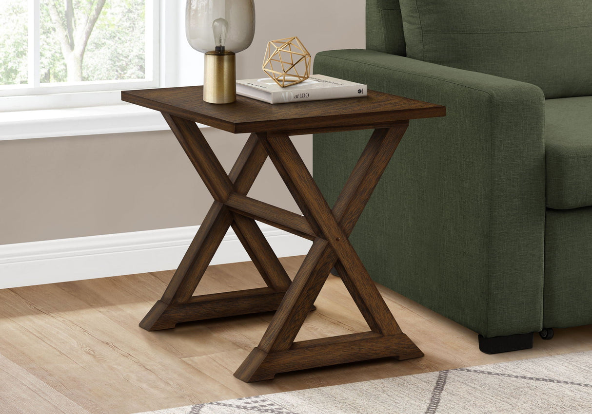Compact Accent End Table, Square, Transitional by Couch.com