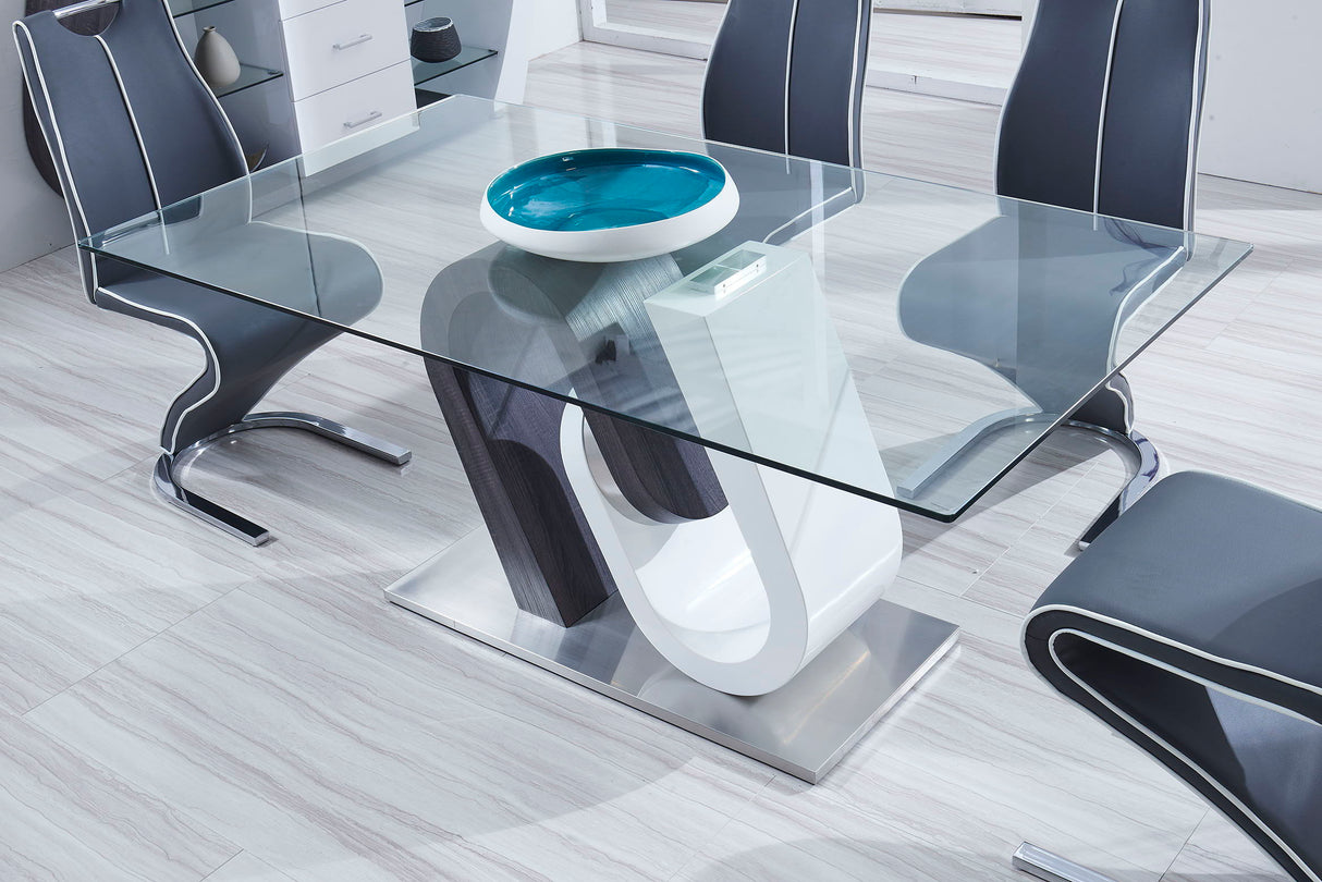 Anne - Dining Table - White / Gray by Couch.com