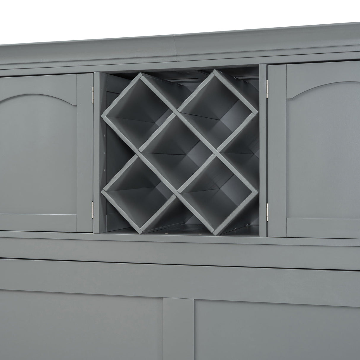 Murphy Wall Bed With Top Cabinets & Wine Rack by Couch.com