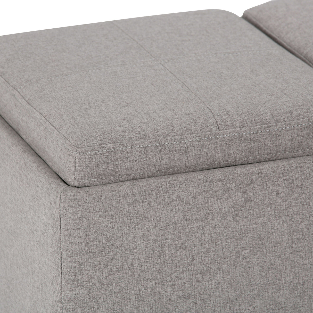 Avalon - Upholstered Storage Ottoman by Couch.com