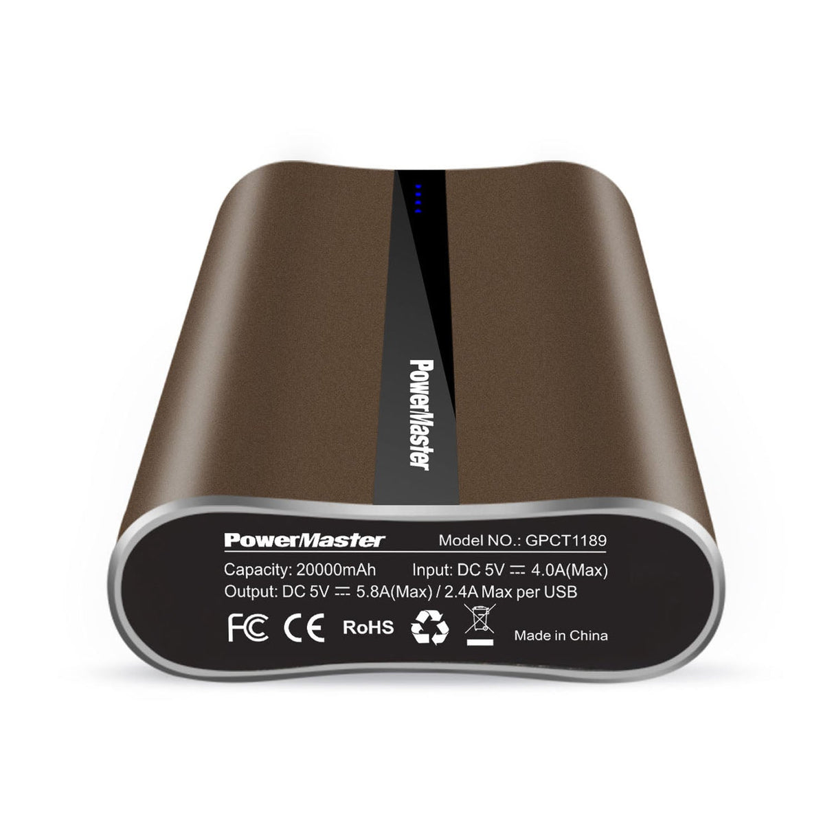 Portable Charger PowerMaster 20000mAh Power Bank Total 5.8A Output 3-USB Ports External
Battery Pack Portable Phone Charger for IOS Phone11/Pro/Max/8 by DirectDeals